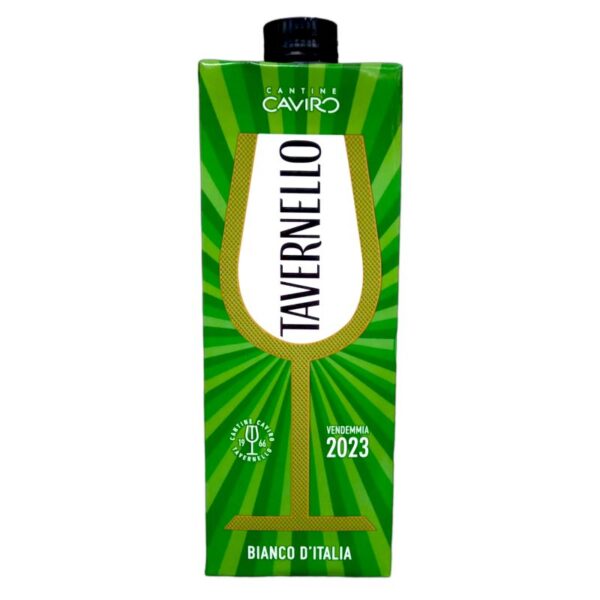 VINO BIANCO TAVERNELLO 1LT BRIK