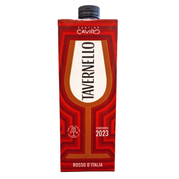 VINO ROSSO TAVERNELLO 1LT BRIK