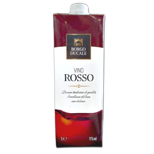 VINO BORGO DUCALE 1 LT BRIK ROSSO