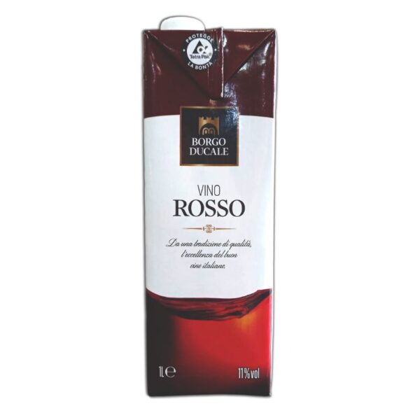 VINO BORGO DUCALE 1 LT BRIK ROSSO - immagine 3
