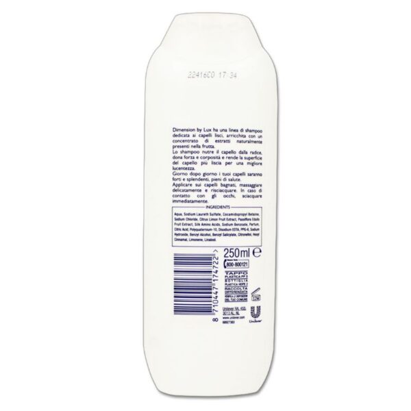 SHAMPOO DIMENSION 250ML LISCI GIALLO - immagine 3