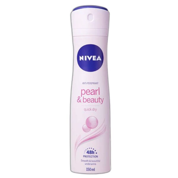 DEODORANTE NIVEA 150ML SPRAY  PEARL&BEAUTY