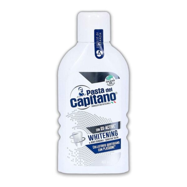 COLLUTORIO PASTA DEL CAPITANO 400ML  WHITE