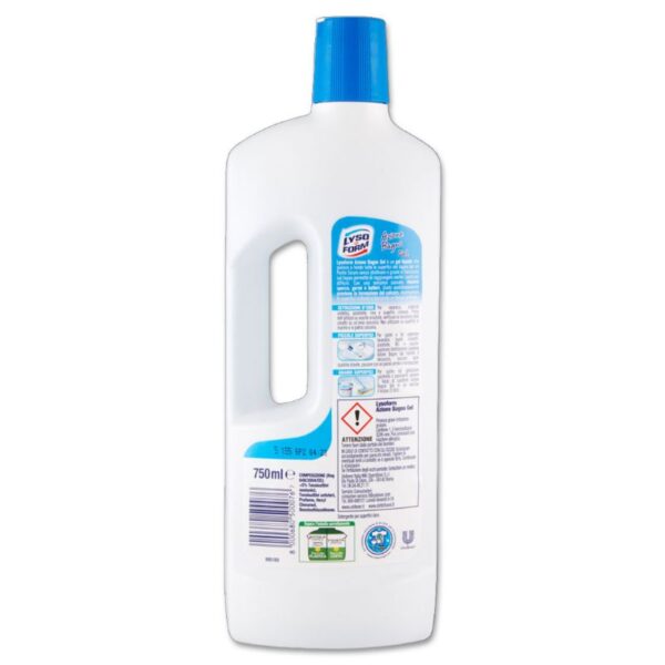 DETERGENTE BAGNO GEL LYSOFORM 750ML  IGIENIZZANTE - immagine 3