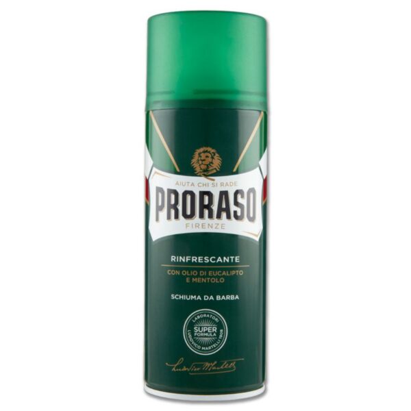 SCHIUMA BARBA PRORASO 400ML EUCALIPTO