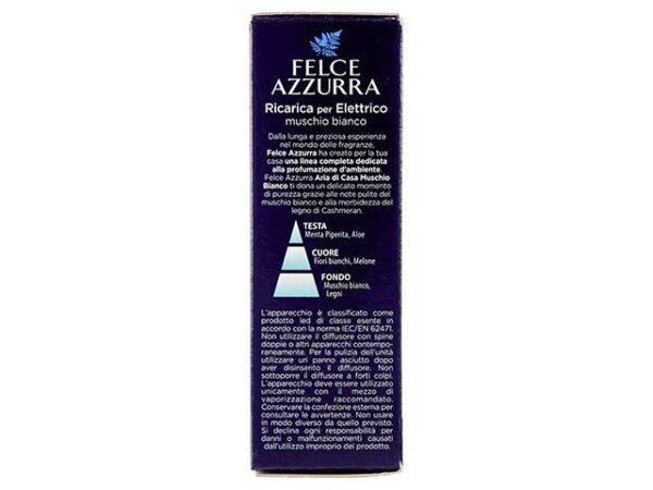 RICARICA DIFFUSORE FELCE AZZURRA 20ML ARIA DI CASA MUSCHIO - immagine 2