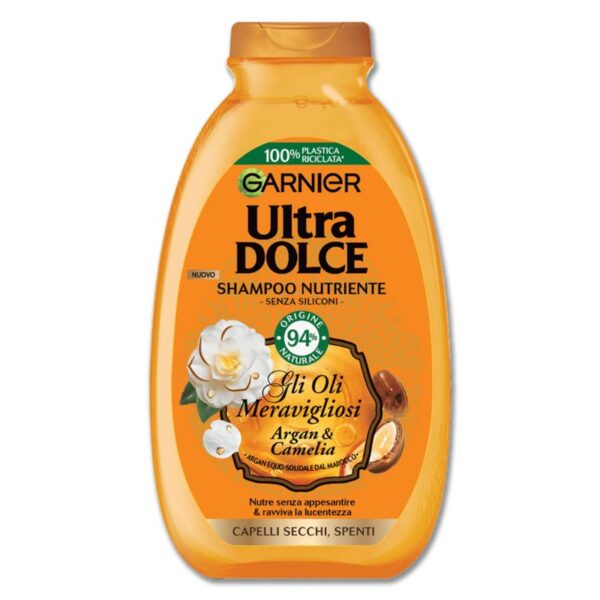 SHAMPOO ULTRA DOLCE 400ML ARGAN-CAMELIA