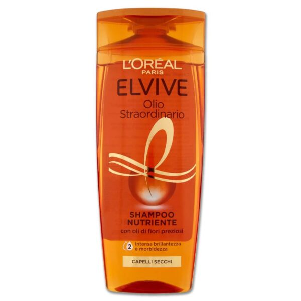 SHAMPOO ELVIVE 250ML OLIO STRAORDINARIO