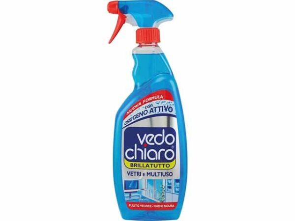 DETERGENTE VETRI E MULTIUSO VEDO CHIARO 500ML SPRAY BRILLATUTTO