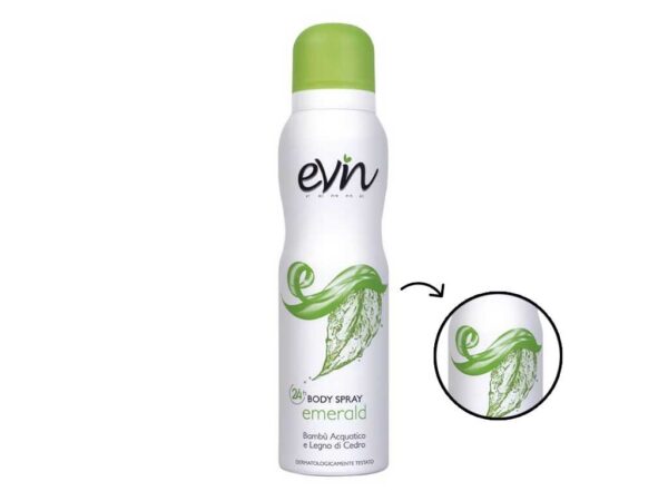 DEODORANTE DONNA EVIN 150ML EMERALD - immagine 3