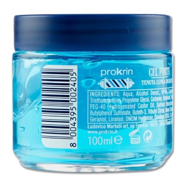 GEL CAPELLI PROKRIN VASO 100ML FORTE TENUTA LUNGA DURATA - immagine 3