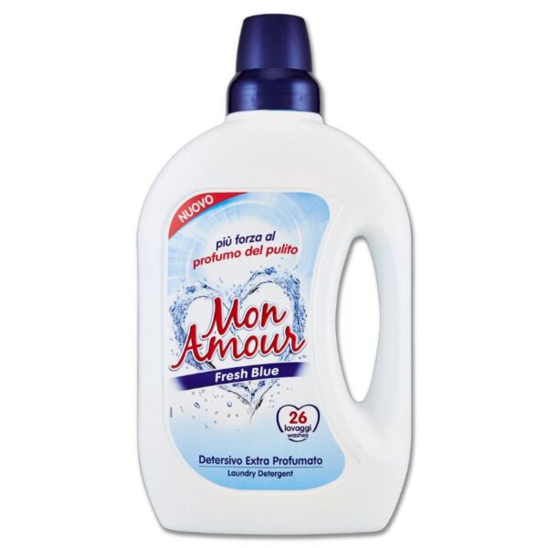 DETERSIVO LAVATRICE MON AMOUR 1560ML LIQUIDO FRESH BLUE