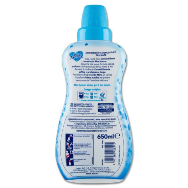 AMMORBIDENTE CONCENTRATO MON AMOUR 650ML BLU MARE - immagine 3