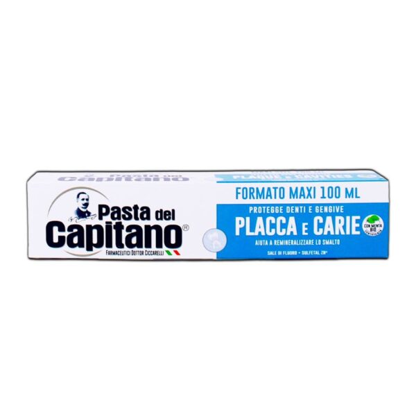 DENTIFRICIO PASTA DEL CAPITANO 100ML PLACCA E CARIE