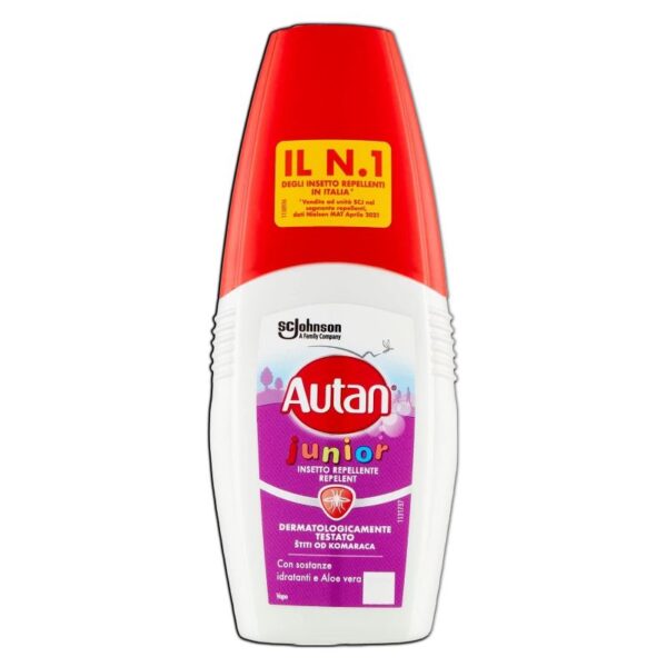 INSETTICIDA ANTIZANZARE AUTAN 100ML  JUNIOR SPRAY