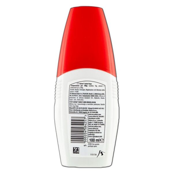 INSETTICIDA ANTIZANZARE AUTAN 100ML  JUNIOR SPRAY - immagine 3