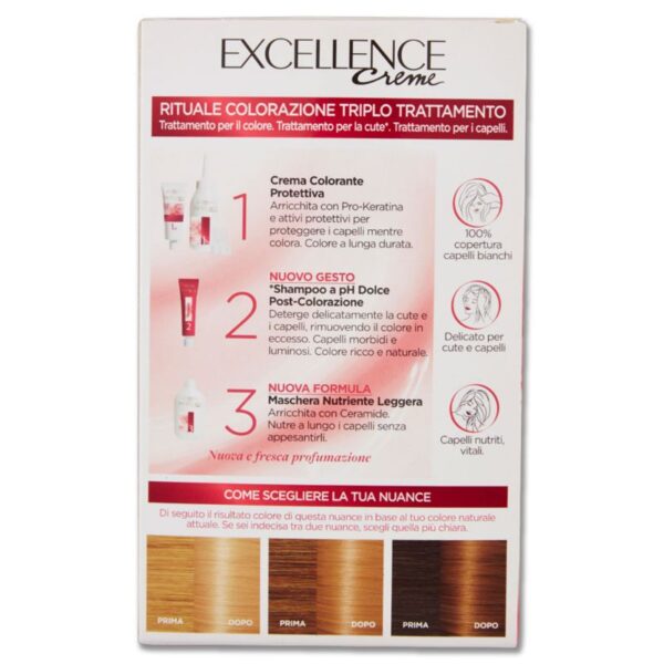 COLORAZIONE CAPELLI EXCEL. BIONDO CHIARO - immagine 3