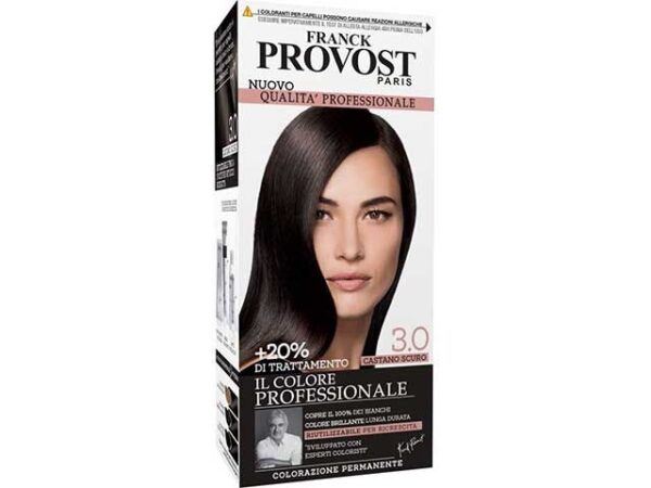 COLORAZIONE CAPELLI PROVOST CASTANO  SCURO