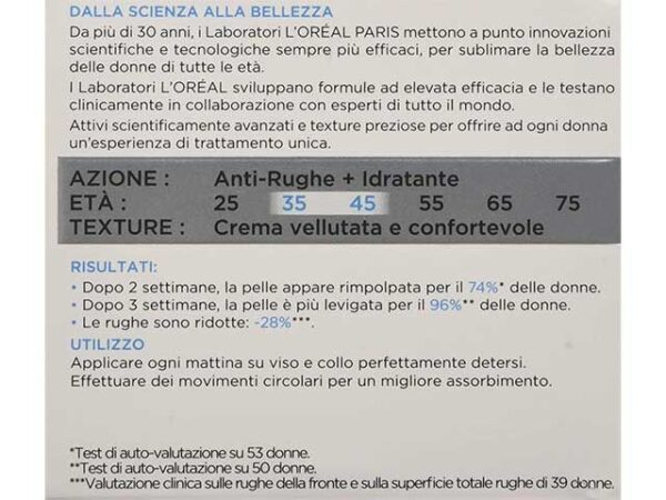 CREMA L'OREAL 50ML ANTI RUGHE OVER35 - immagine 3