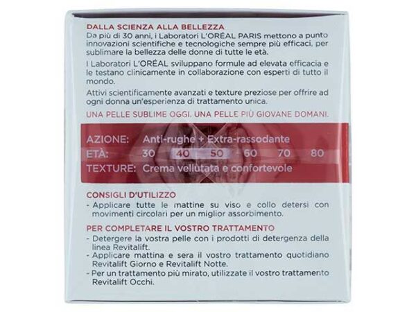 CREMA L'OREAL REVITALIFT GIORNO - immagine 3