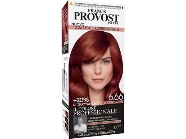 COLORAZIONE CAPELLI PROVOST ROSSO INTENS