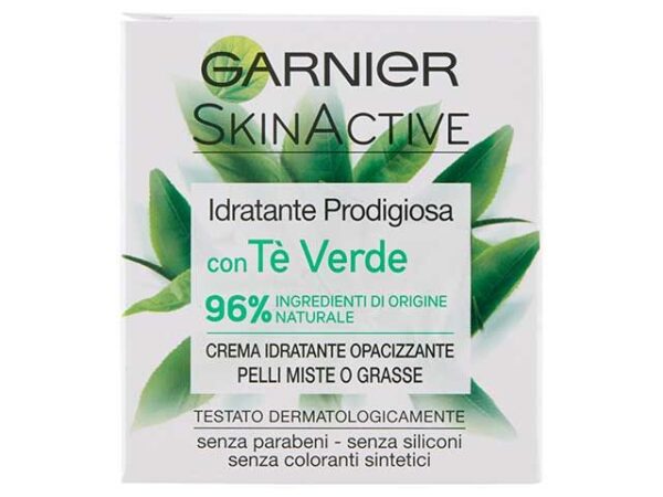 CREMA GARNIER 50ML IDRATANTE PRODIGIOSA CON TE' VERDE