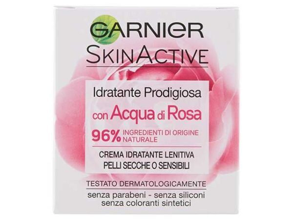 CREMA GARNIER 50ML IDRATANTE PRODIGIOSA CON ACQUA DI ROSA