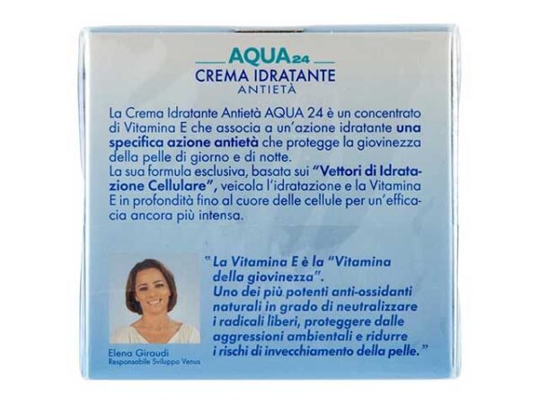 CREMA VENUS AQUA24 50ML IDRATANTE  ANTIETA' - immagine 3