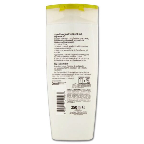 SHAMPOO ELVIVE 250ML ENERGIZZANTE CITRUS - immagine 3