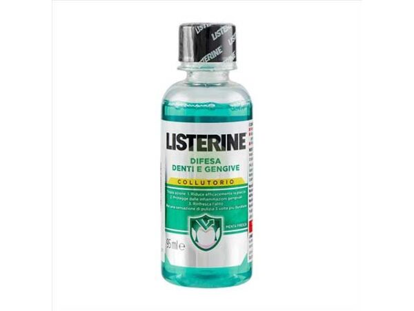 COLLUTORIO LISTERINE 95ML DENTI GENGIVE GUSTO DELICATO