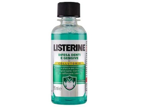 COLLUTORIO LISTERINE 95ML DENTI GENGIVE GUSTO DELICATO - immagine 4