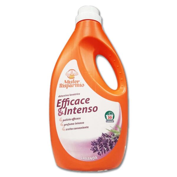 DETERSIVO LAVATRICE MISTER RISPARMIO 30 LAVAGGI LAVANDA