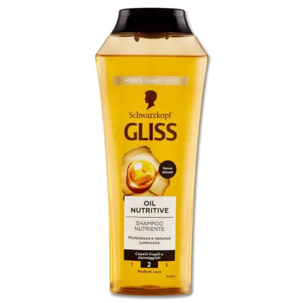 SHAMPOO GLISS 250ML OLIO NUTRIENTE