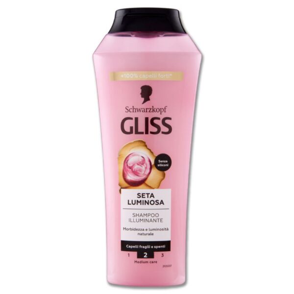 SHAMPOO GLISS 250ML SETA LUMINOSA