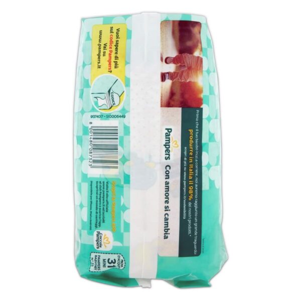 PANNOLINI PAMPERS BABY DRY 3-6KG MINI - immagine 2