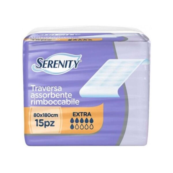 TRAVERSA ASSORBENTE SERENITY 80X180 15PZ