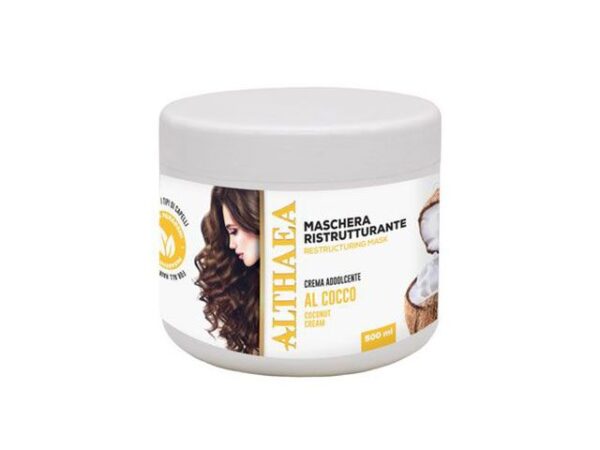 MASCHERA CAPELLI ALTHAEA 500ML COCCO