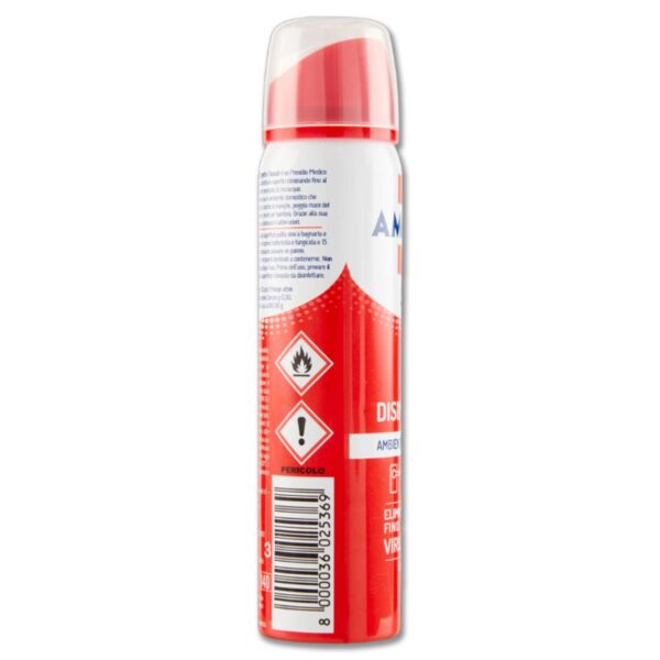 DETERGENTE AMUCHINA 100ML SPRAY  DISINFETTANTE - immagine 2