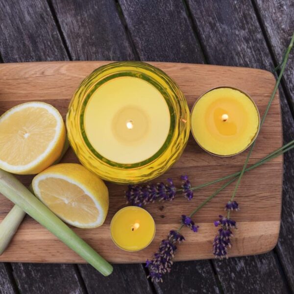 CANDELE TEALIGHTS 10PZ CITRONELLA - immagine 4