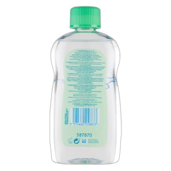 OLIO JOHNSON'S BABY 300ML ALOE VERA - immagine 3