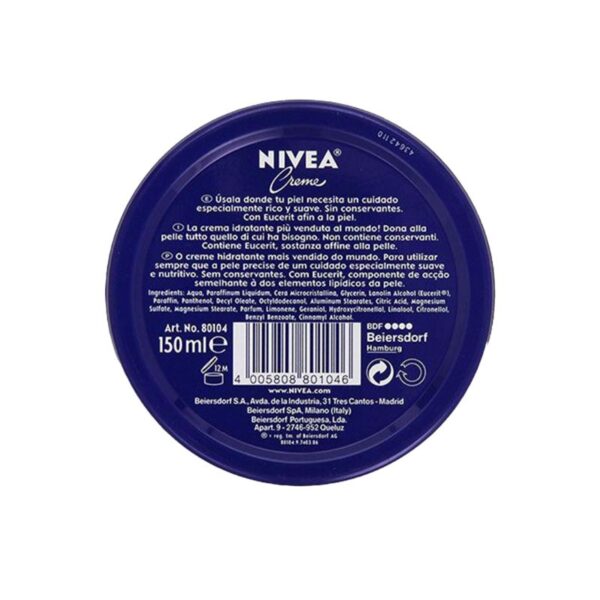 CREMA MANI NIVEA 150ML VASO - immagine 2