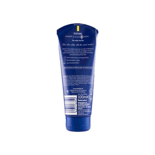 CREMA MANI NIVEA 100ML NUTRIENTE - immagine 2