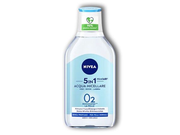 ACQUA MICELLARE NIVEA 400ML IDRATANTE PELLI NORMALI