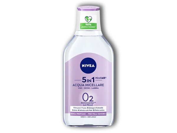 ACQUA MICELLARE NIVEA 400ML EXTRA  DELICATO PELLI SENSIBILI