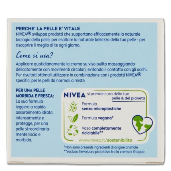 CREMA GIORNO NIVEA 50ML RINFRESCANTE - immagine 3