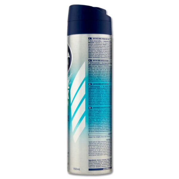 DEODORANTE NIVEA 150ML SPRAY MEN  COOL KICK FRESH - immagine 4