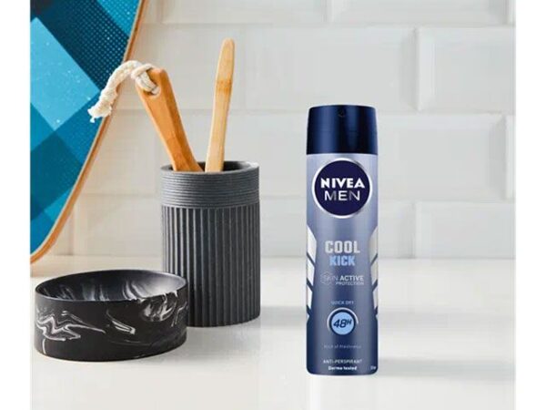 DEODORANTE NIVEA 150ML SPRAY MEN  COOL KICK - immagine 3