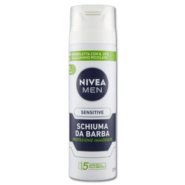 SCHIUMA DA BARBA NIVEA 200ML  MEN SENSITIVE