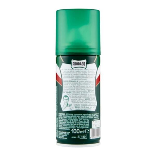 SCHIUMA BARBA PRORASO 100ML EUCALIPTO - immagine 3