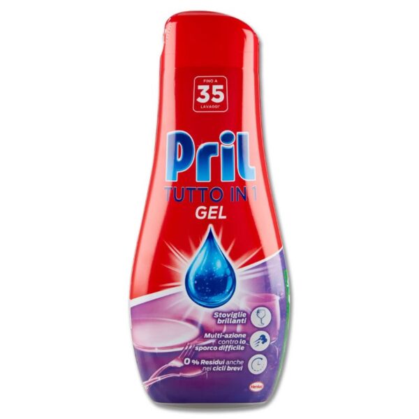 DETERSIVO GEL LAVASTOVIGLIE PRIL 630ML CLASSICO